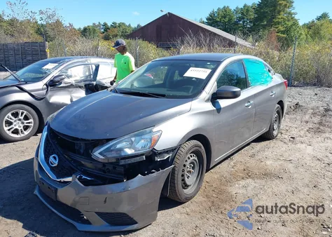 2017 Nissan Sentra S из США, поврежденный, VIN 3N1AB7AP2HY340760